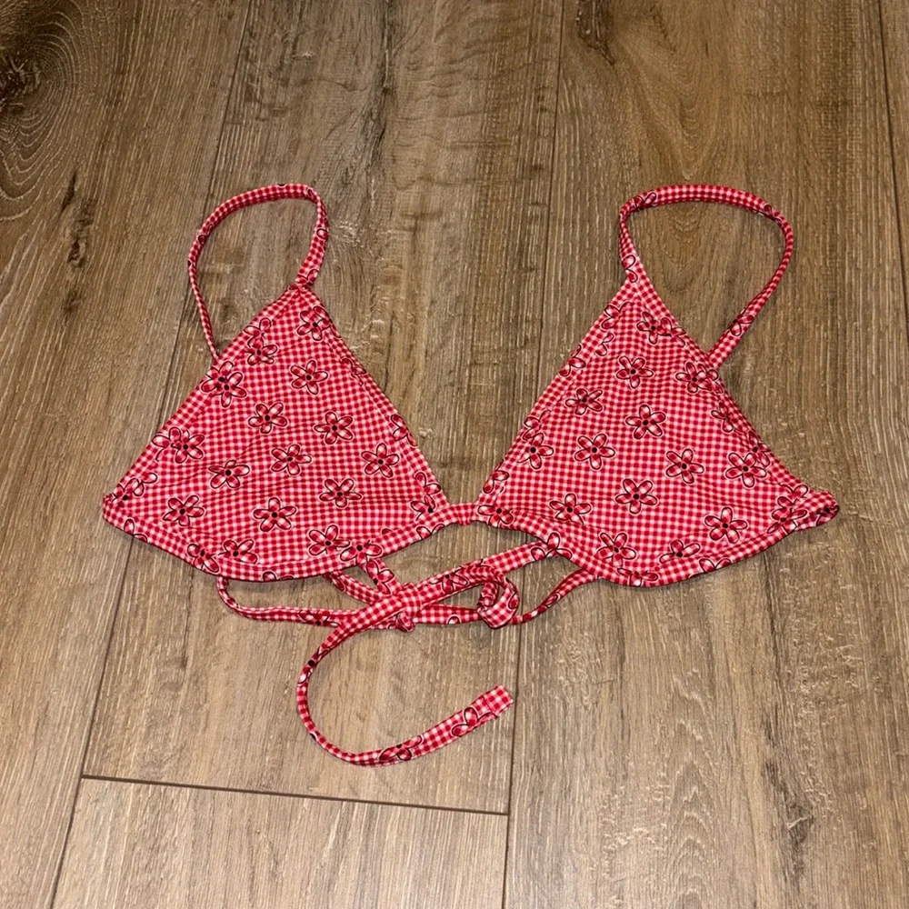 PINK by Frankie’s Bikinis Two Piece Bikini Size M/L